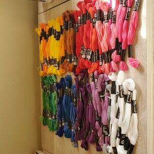 Bundle of embroidery floss